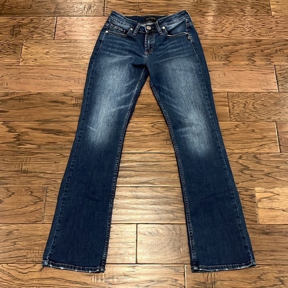 Silver Jeans Suki Slim Boot Mid Rise Size 27 - Picture 1 of 16